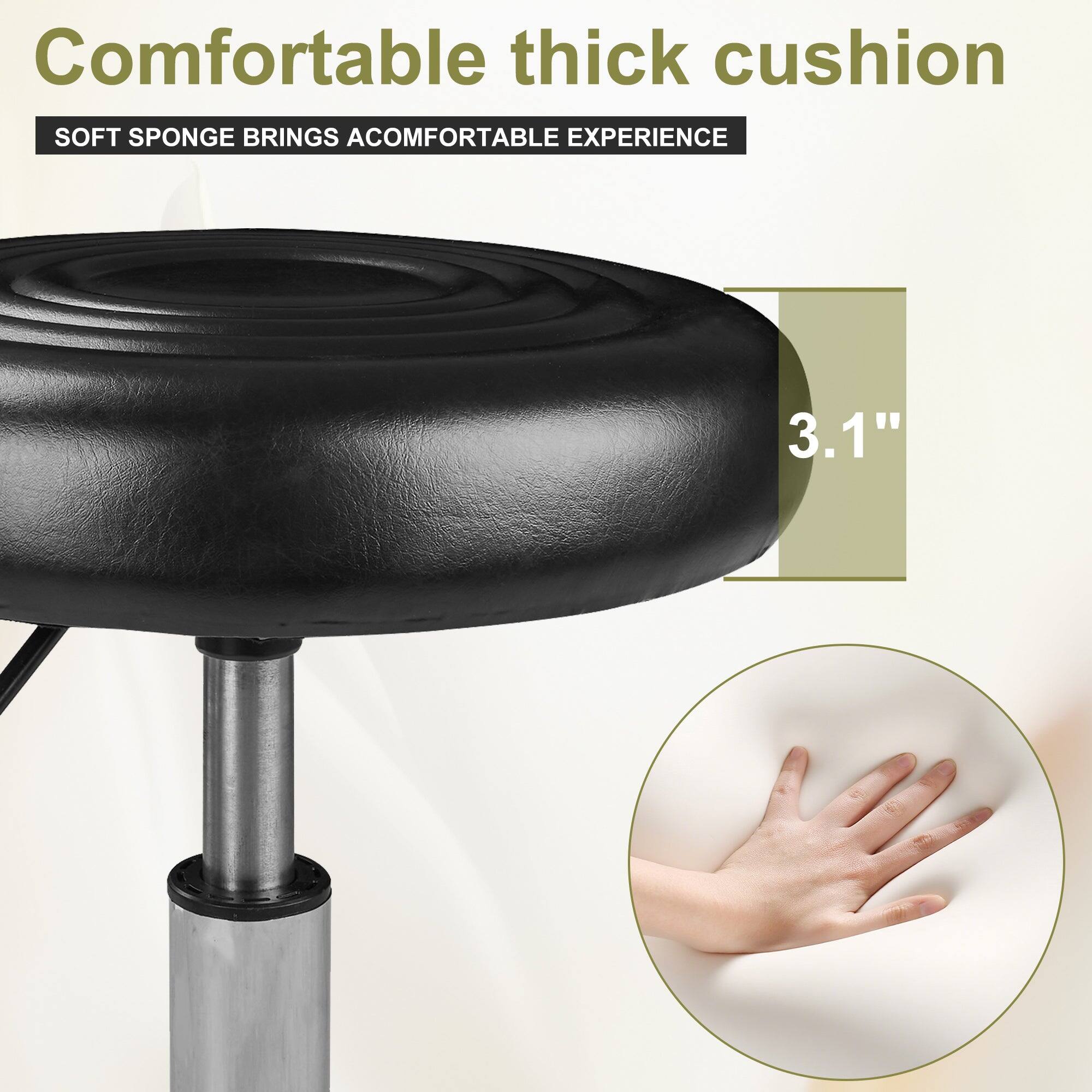 Comfortable thick cushion  
SOFT SPONGE BRINGS A COMFORTABLE EXPERIENCE  
3.1"