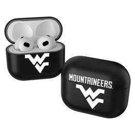 Keyscaper - West Virginia Mountaineers West Virginia Mountaineers Insignia 1st Gen AirPods Pro Case Cover - Black