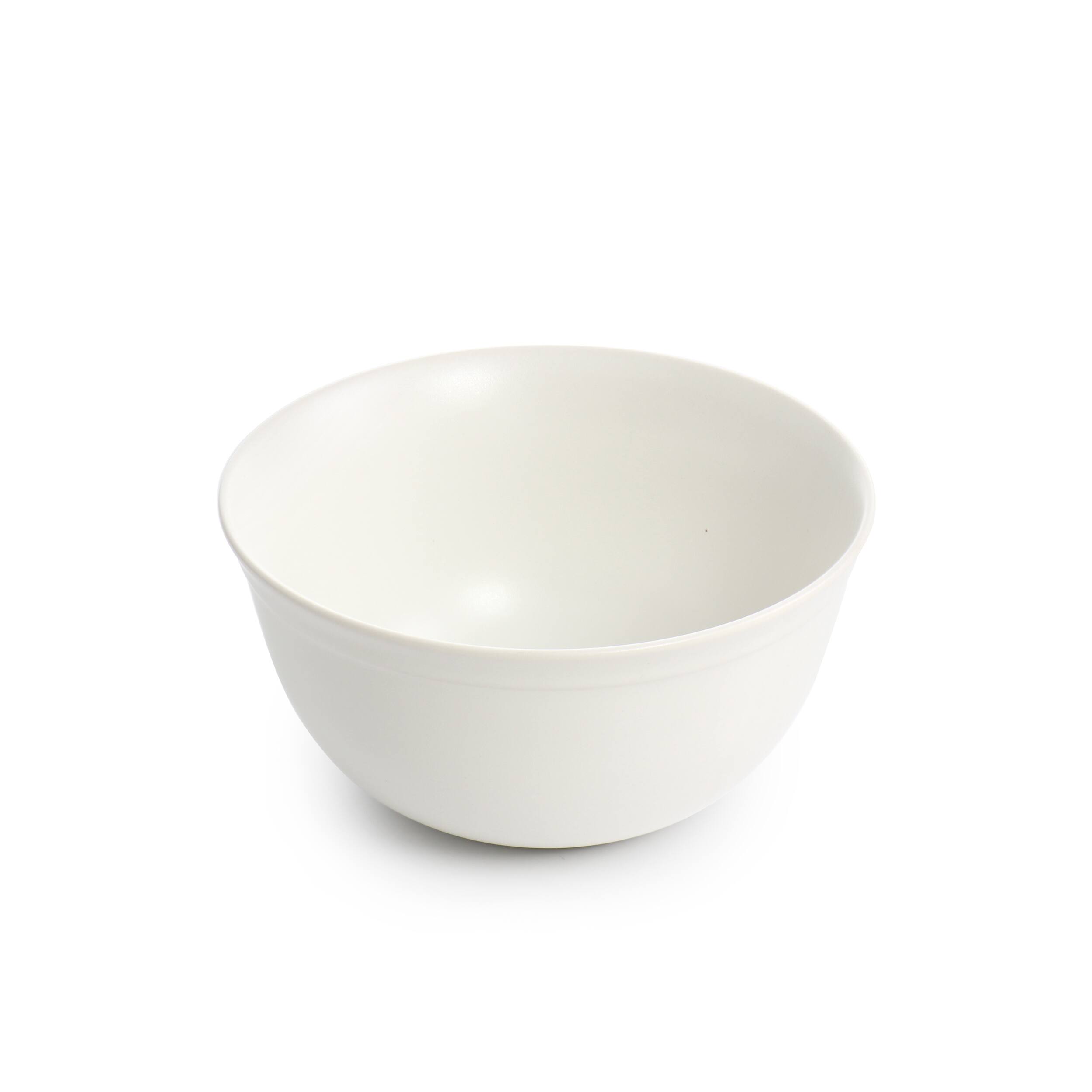 Alt View 4. Gibson - Gibson Home Siam 12 Piece Round Stoneware Dinnerware Set in White - White.