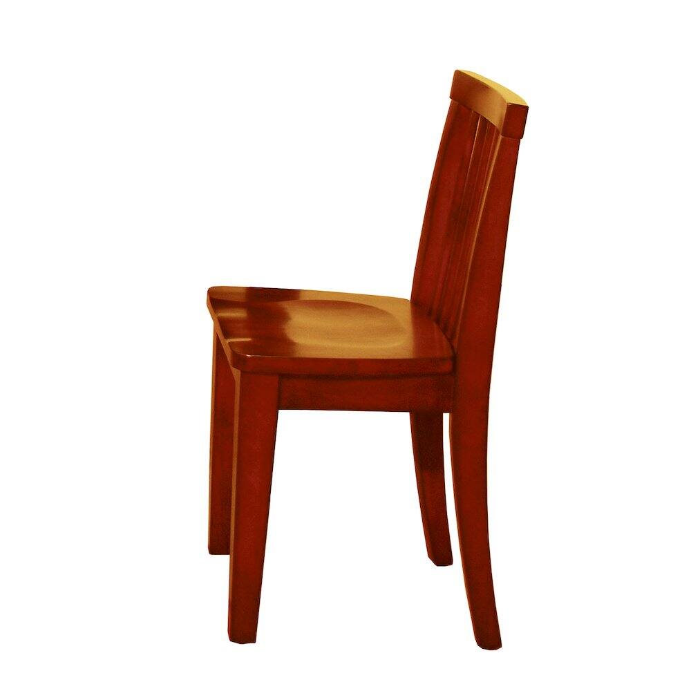 Left. AFG Baby Furniture - Newton Kids Table and Chair Set - Mahogany.