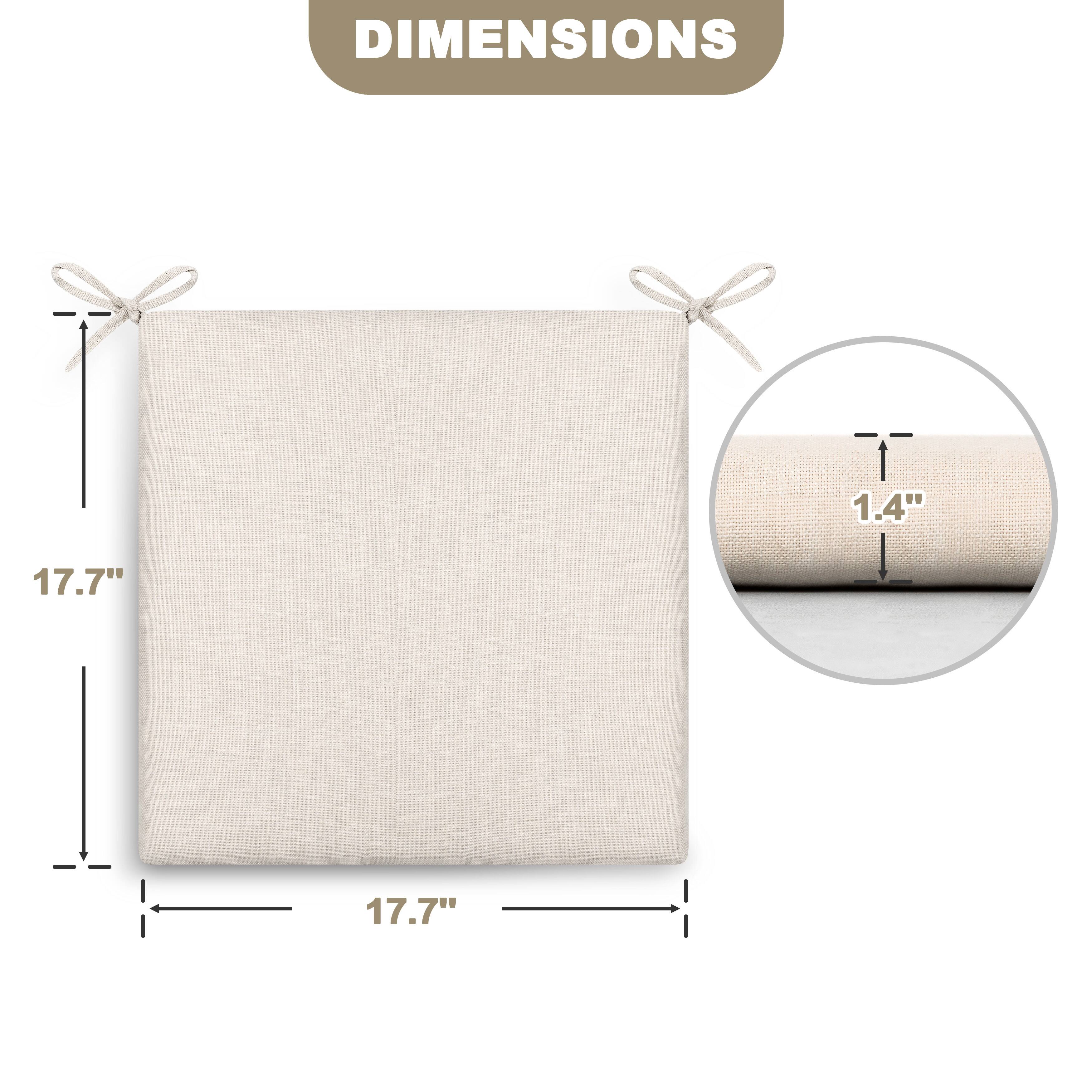 DIMENSIONS 1.4" x 17.7" x 17.7"