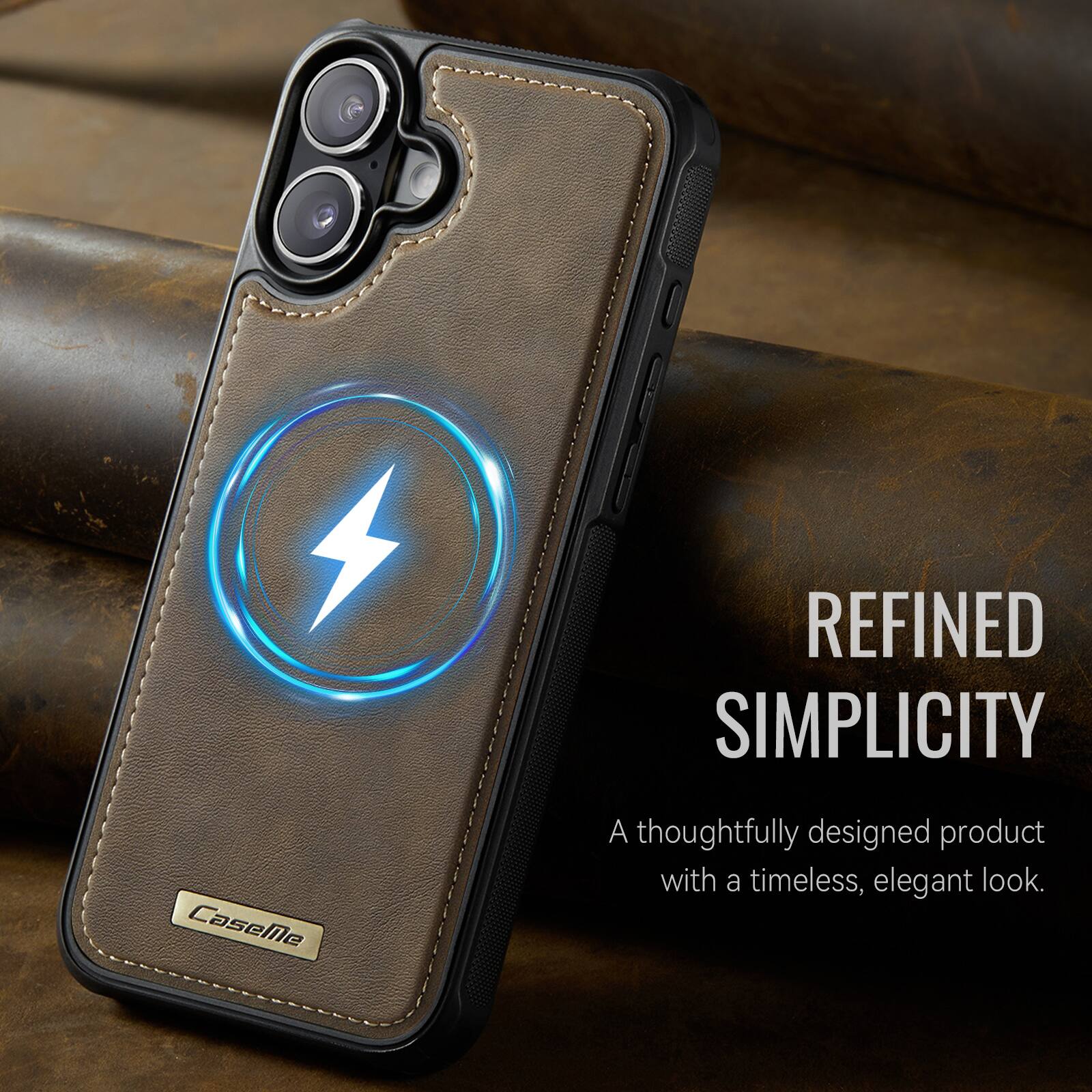 REFINED SIMPLICITY  
CaseMe  
A thoughtfully designed product with a timeless, elegant look.