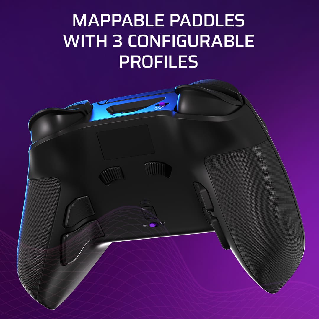 Mappable Paddles with 3 Configurable Profiles