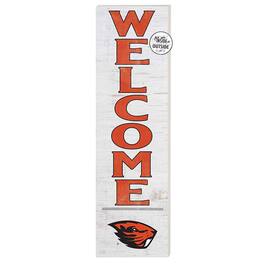 Jardine - Oregon State Beavers 10'' x 35'' Indoor/Outdoor Welcome Sign - Orange