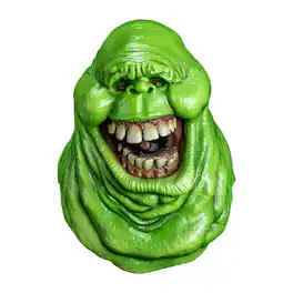 Trick or Treat Studios - Ghostbusters Slimer Adult Vinyl Costume Mask - Green