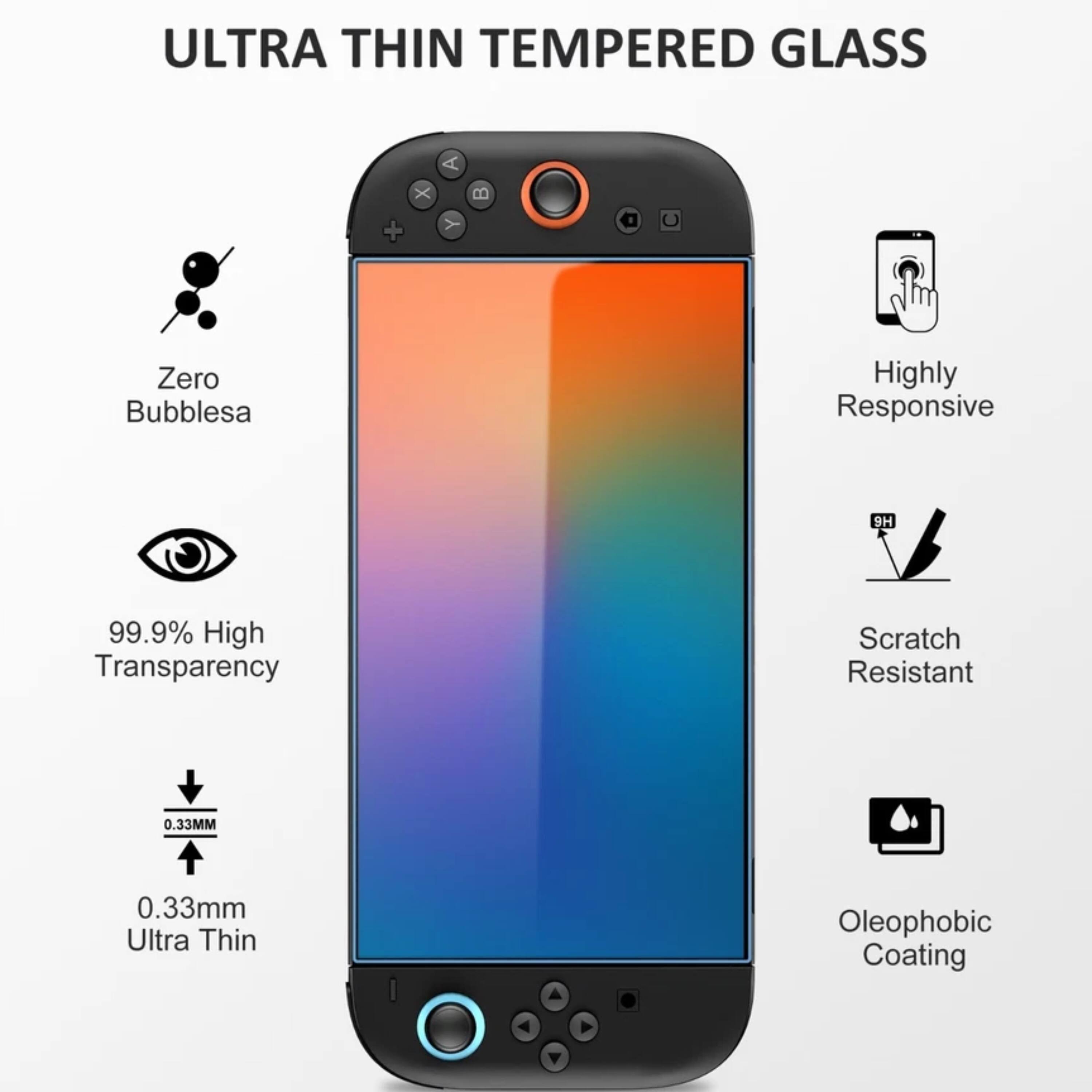 ULTRA THIN TEMPERED GLASS

- Zero Bubbles
- 99.9% High Transparency
- 0.33mm Ultra Thin
- Highly Responsive
- Scratch Resistant
- Oleophobic Coating