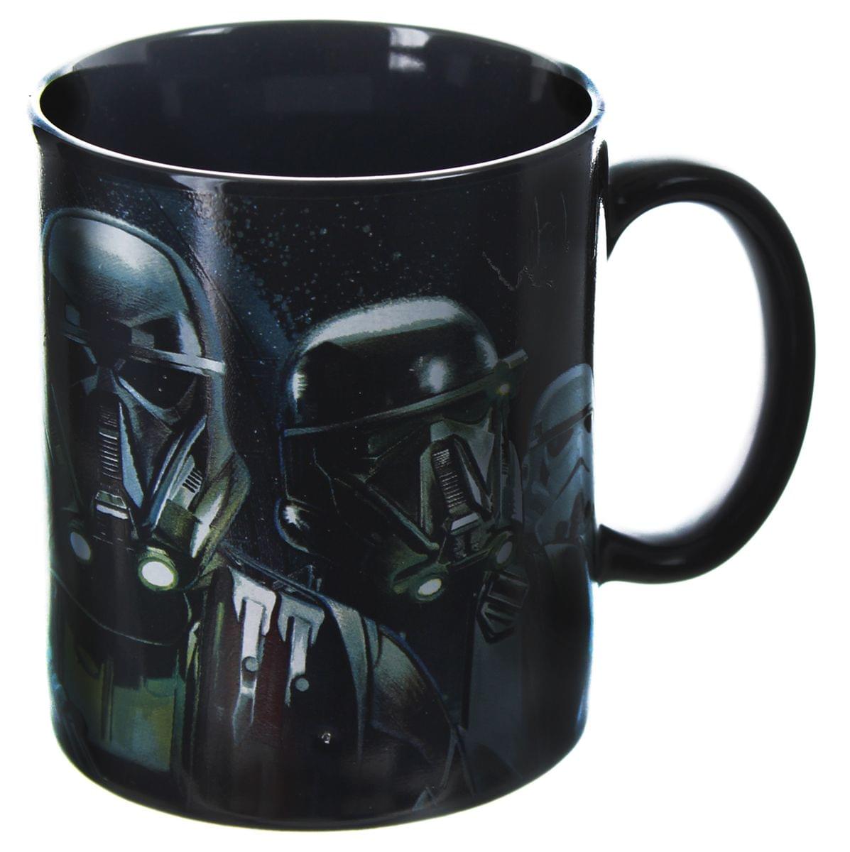 Front. Surreal Entertainment - Star Wars Rogue One Death Trooper Coffee Mug - Black.
