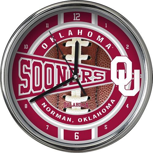Front Standard. Memory Company - Oklahoma Chrome Clock - Chrome.