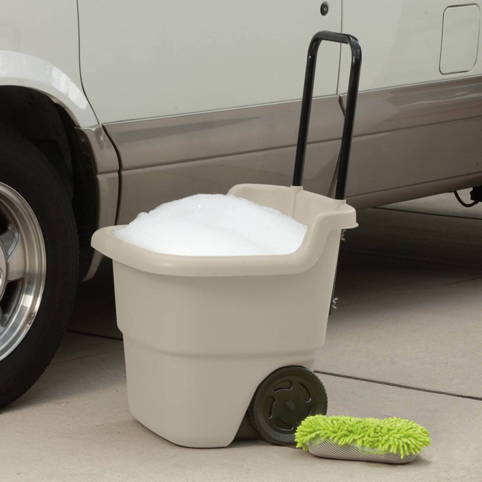 Alt View 12. Suncast - Multipurpose Garden Cart - Brown.