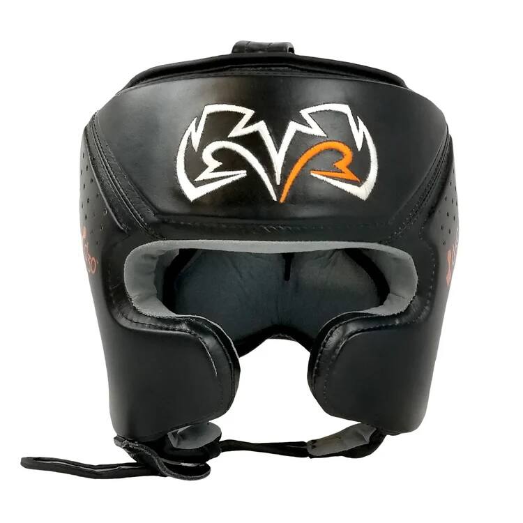 Alt View 1. RIVAL - Rival Boxing RHG10 Intelli-Shock Headgear - Medium - Black - Black.