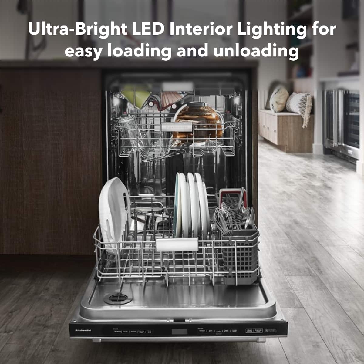 Ultra-Bright LED Interior Lighting for easy loading and unloading