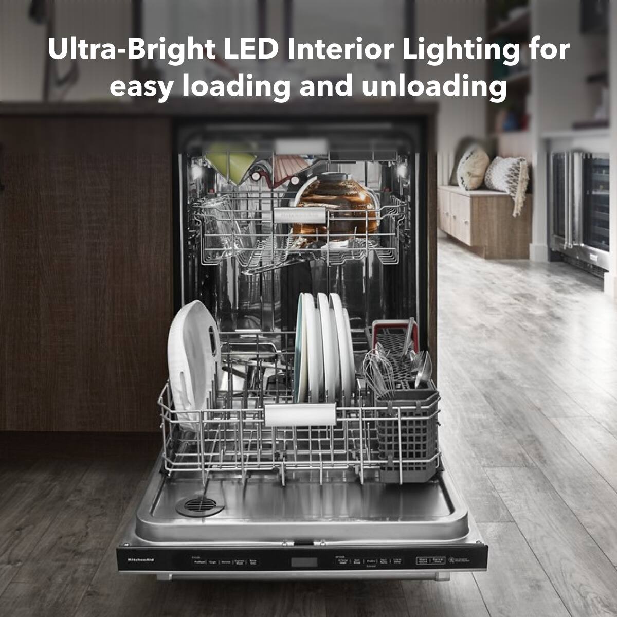 Ultra-Bright LED Interior Lighting for easy loading and unloading
