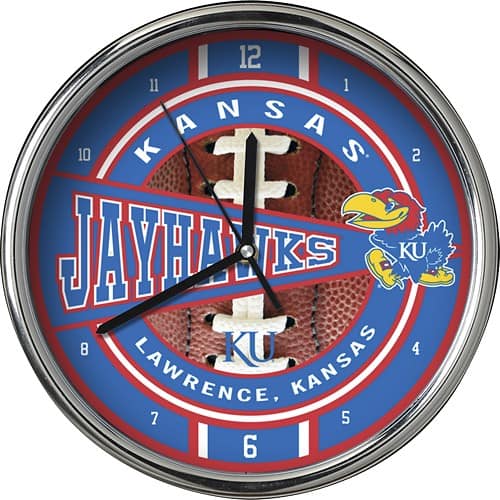 Front Standard. Memory Company - Kansas Chrome Clock - Chrome.