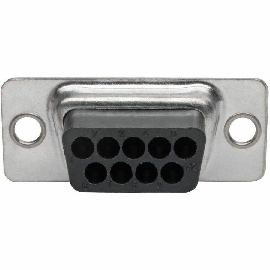 Alt View 4. Tripp Lite - Tripp Lite by Eaton DB9 to RJ45 Modular Serial Adapter (F/F) RS-232 RS-422 RS-485 - 1 x DB-9 Female Serial - 1 x RJ-45 - Black.