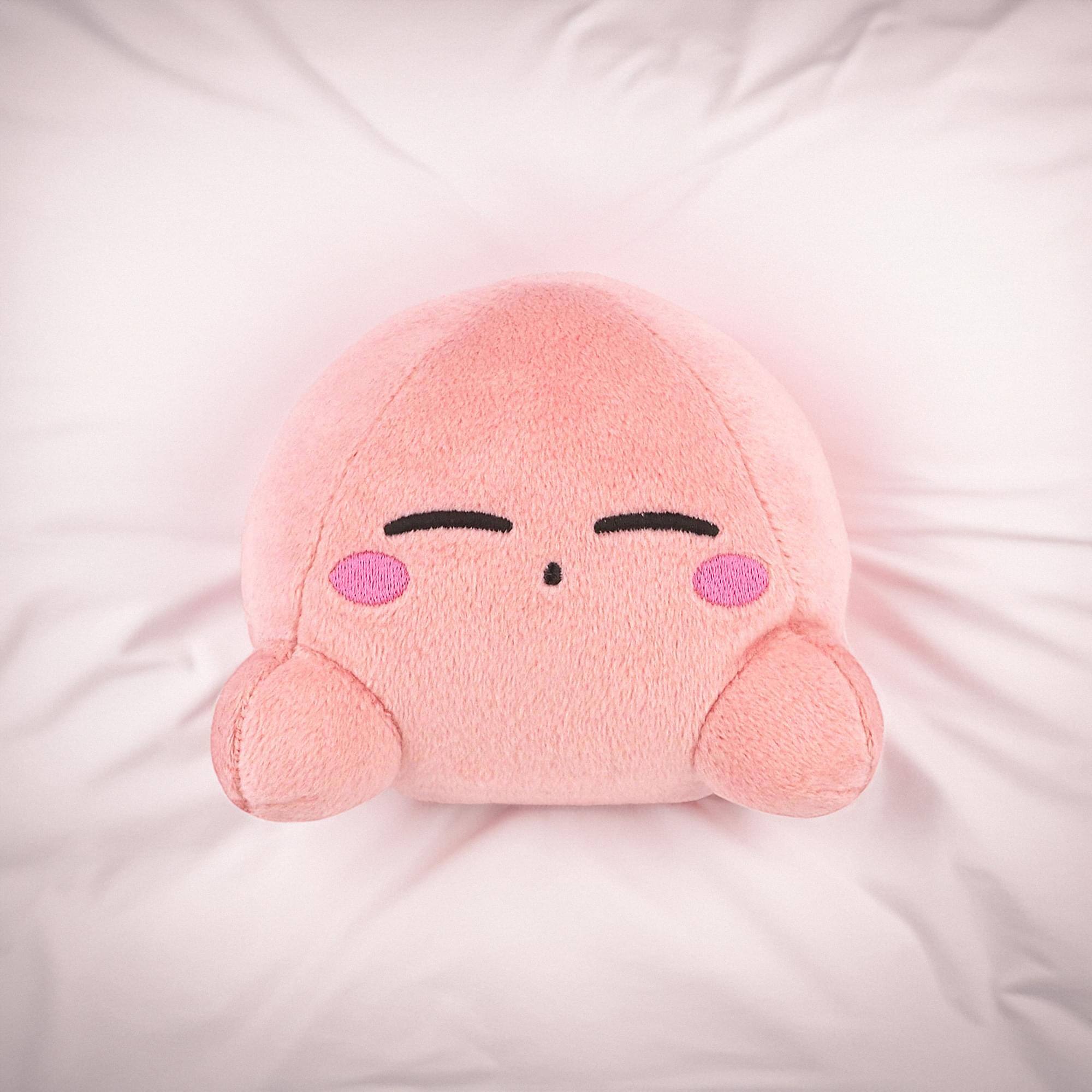 Alt View 1. Little Buddy - Kirby Sleeping 6 Inch Collector Plush - Pink.