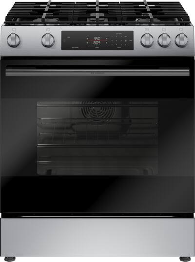 Bosch 100 Series 5.8 Cu. Ft. Slide In Gas Range with Self Bosch 100 Series 5.8 Cu. Ft. Slide In Gas Range with Self