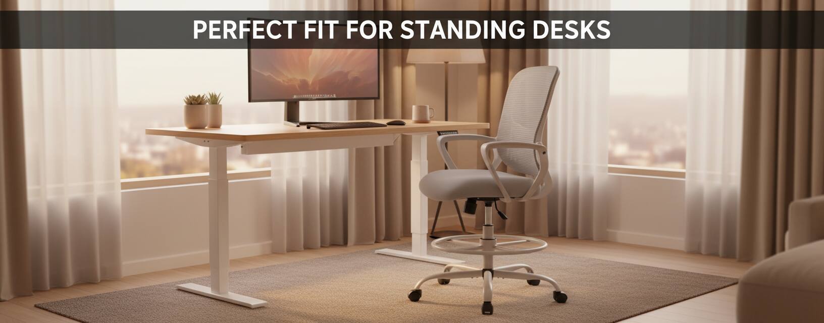 PERFECT FIT FOR STANDING DESKS