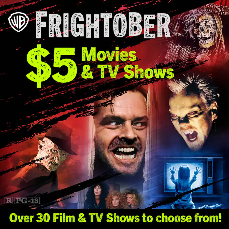 Warner Get ready to celebrate Frightober! My Best Buy