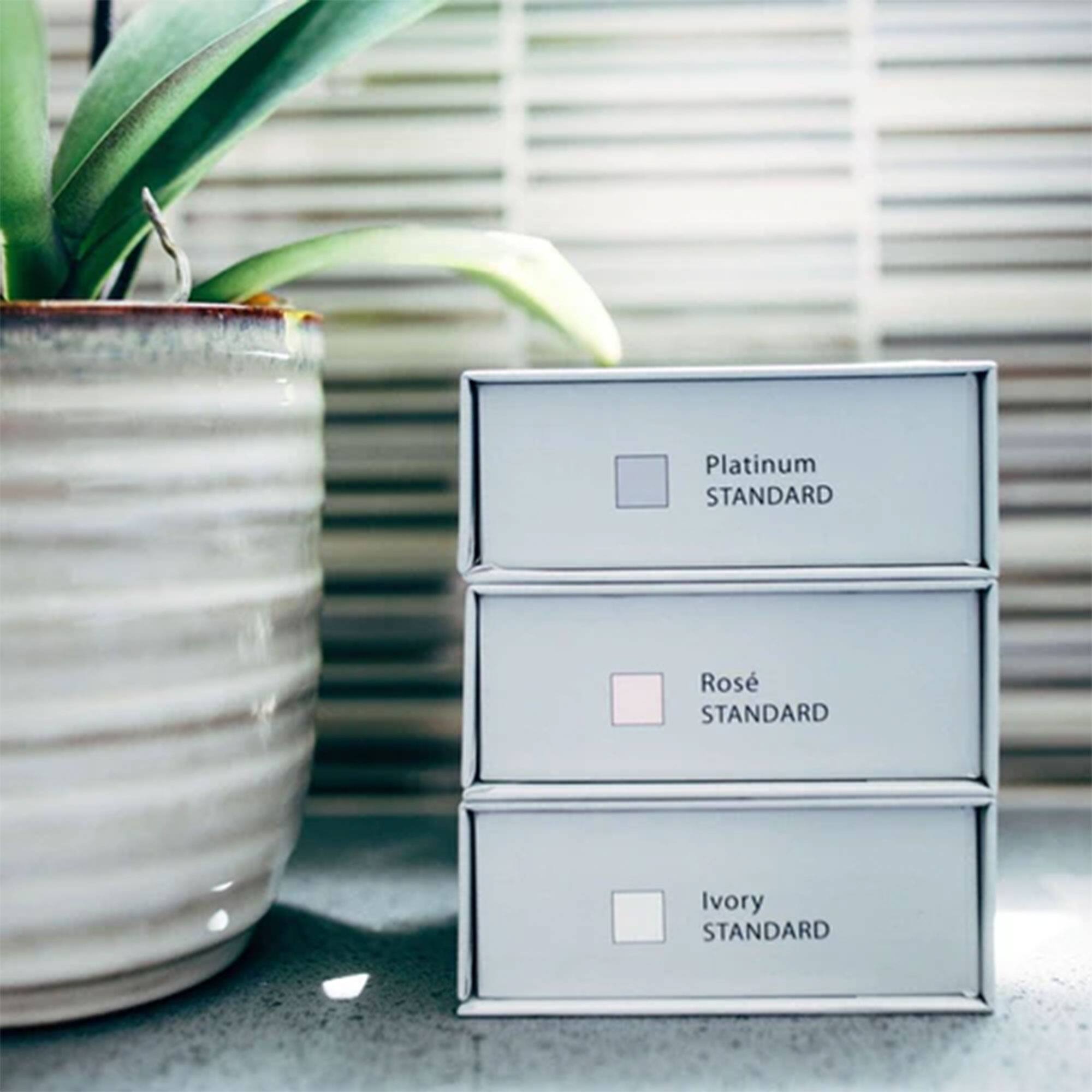 Platinum STANDARD  
Rosé STANDARD  
Ivory STANDARD