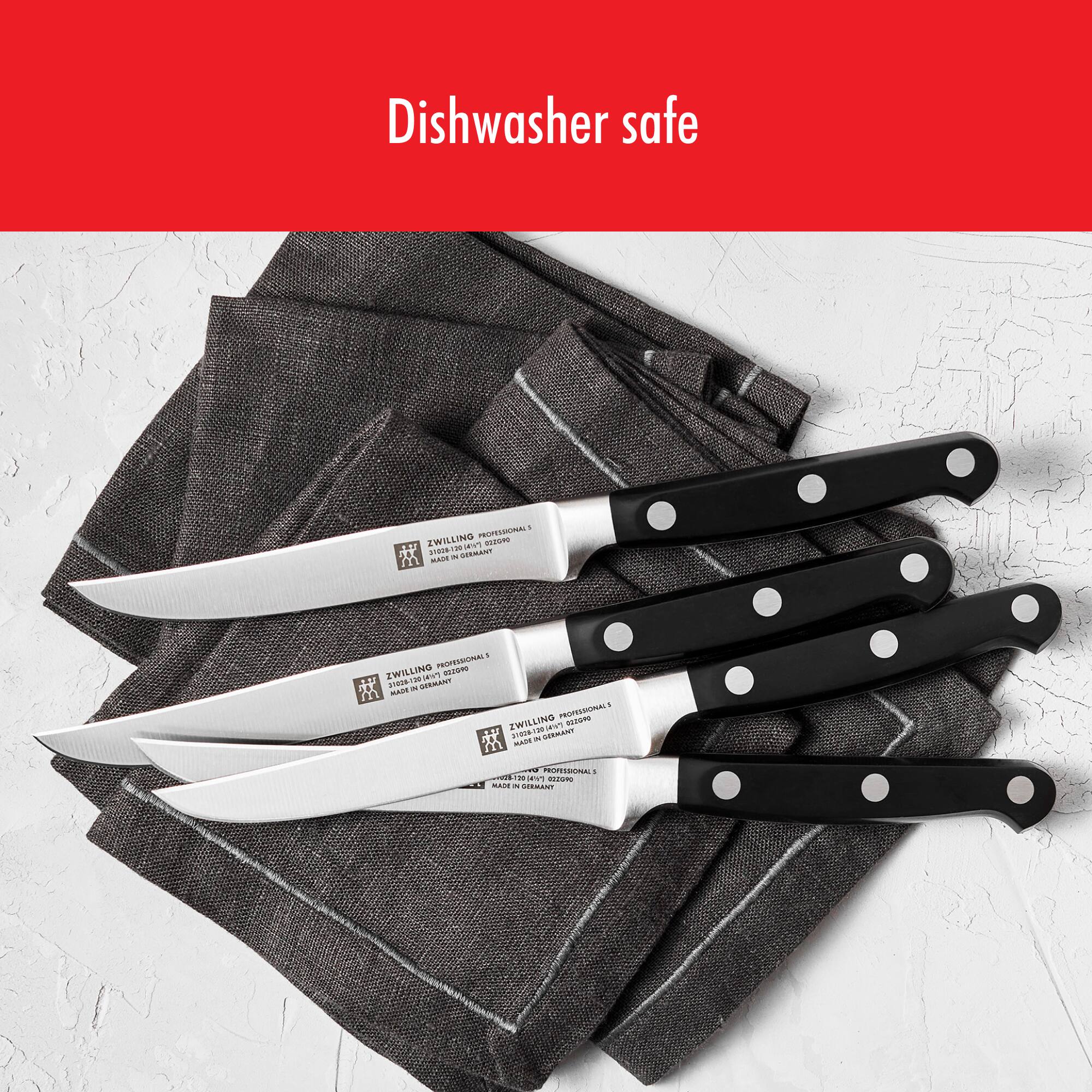 Dishwasher safe

ZWILLING PROFESSIONAL S
MADE IN GERMANY
MADE IN GERMANY
MADE IN GERMANY