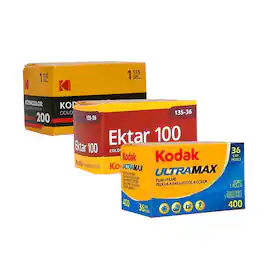 Kodak - Kodacolor 200 & Ektar 100 Color Negative Film with Ultramax 400 35mm Film