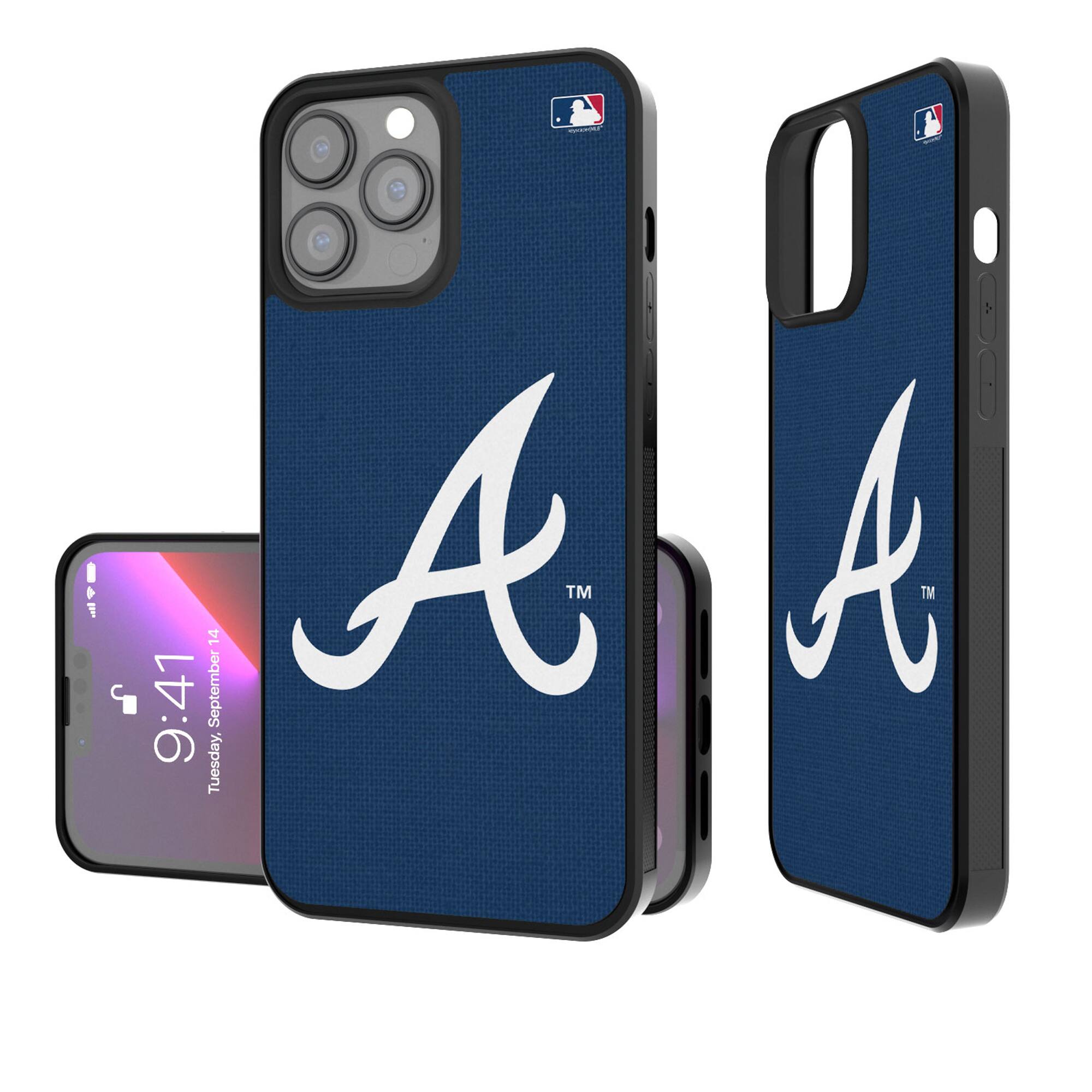 Keyscaper - MLB - Atlanta Braves iPhone Solid Design Bump Case - 14 Pro Max - Multicolor price history on PriceWatchPro