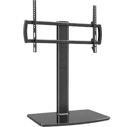 Front. Hanke - Universal Swivel Tv Stand base Table Top Stand 32 To Tvs 80 Degree 4 Level Height Adjustable Heavy Duty Tem... - 40"-86" SWIVEL TV STAND.