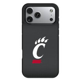 Keyscaper - NCAA - Cincinnati Bearcats Bump Case with 8.2ft Drop Protection - 15 - Black
