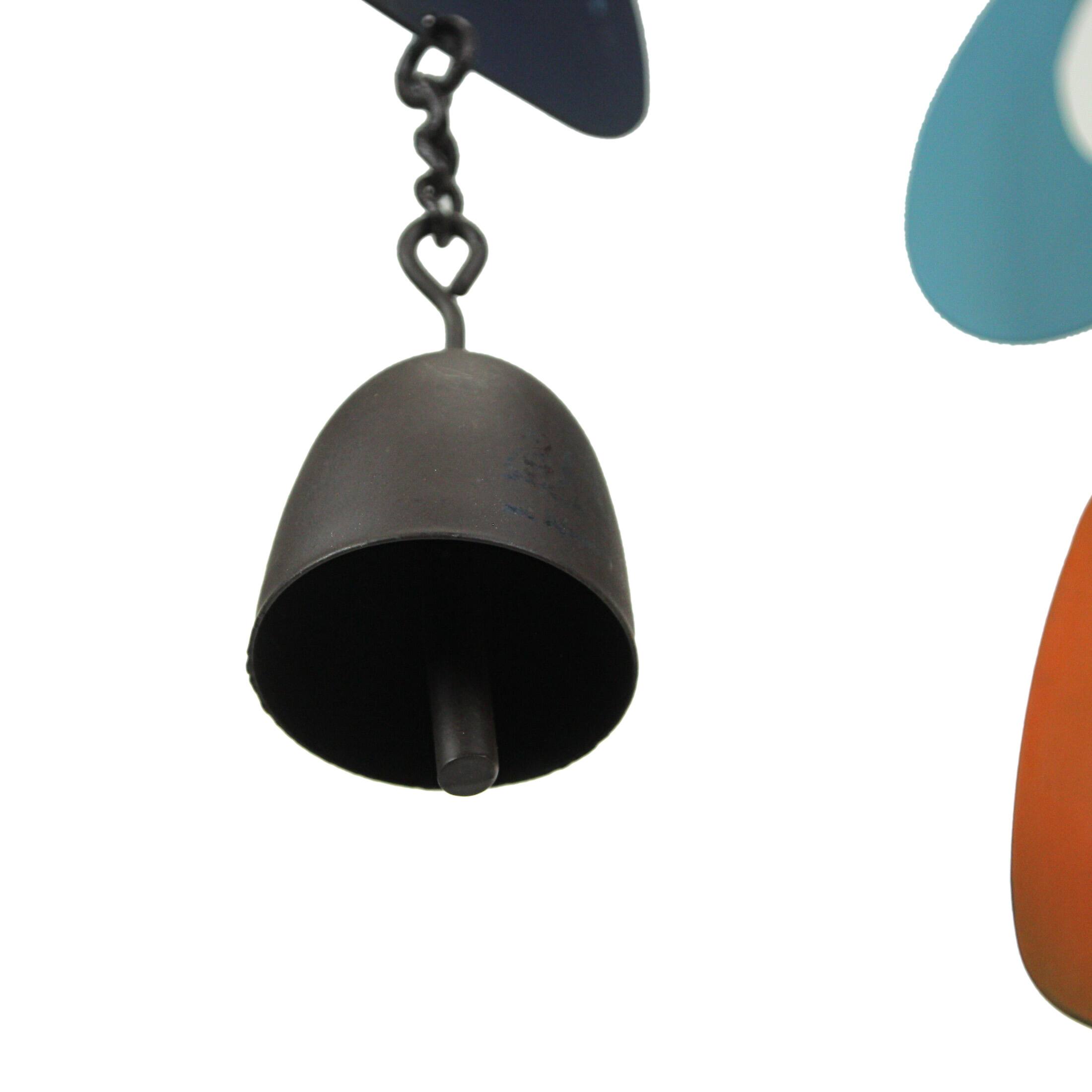 Alt View 2. Mayrich Company - Multicolor Mid Century Modern Mobile Wind Chime Hanging Garden Home Decor Art - Multicolored.