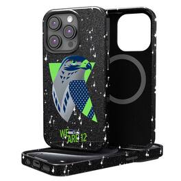 Keyscaper - NFL - Seattle Seahawks 2024 Illustrated Limited Edition Bling iPhone Case - 14 - Black