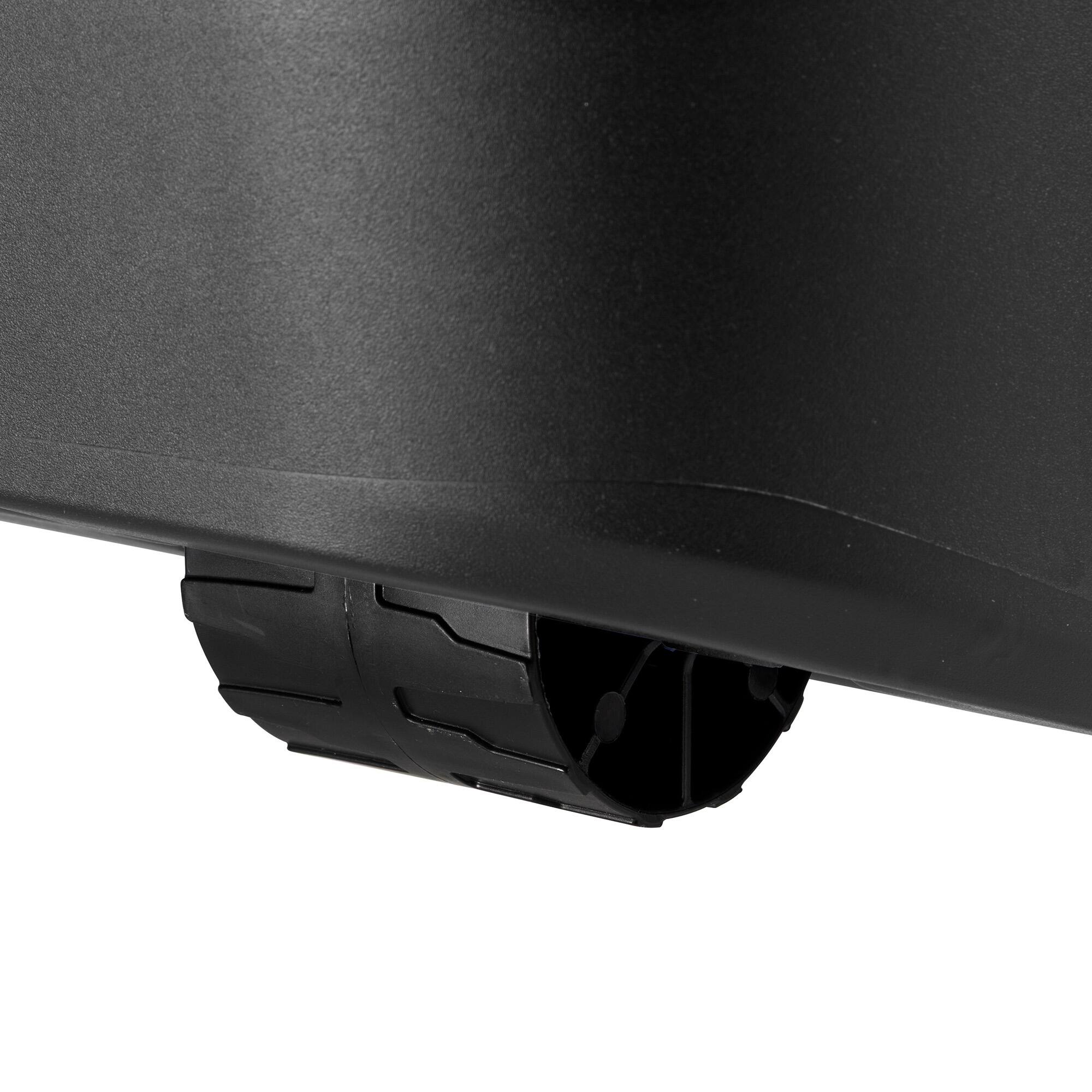 Alt View 8. Sterilite - Sterilite Wheeled Footlocker, 22 Gal Plastic Storage Container with Lid, Black - Black.