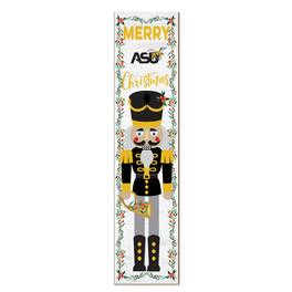Jardine - Alabama State Hornets 11" x 46" Nutcracker Holiday Leaner Sign - White