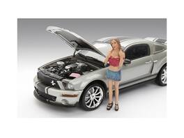 Female Monica Figure For 1:18 Diecast Model Cars by American Diorama - Multi