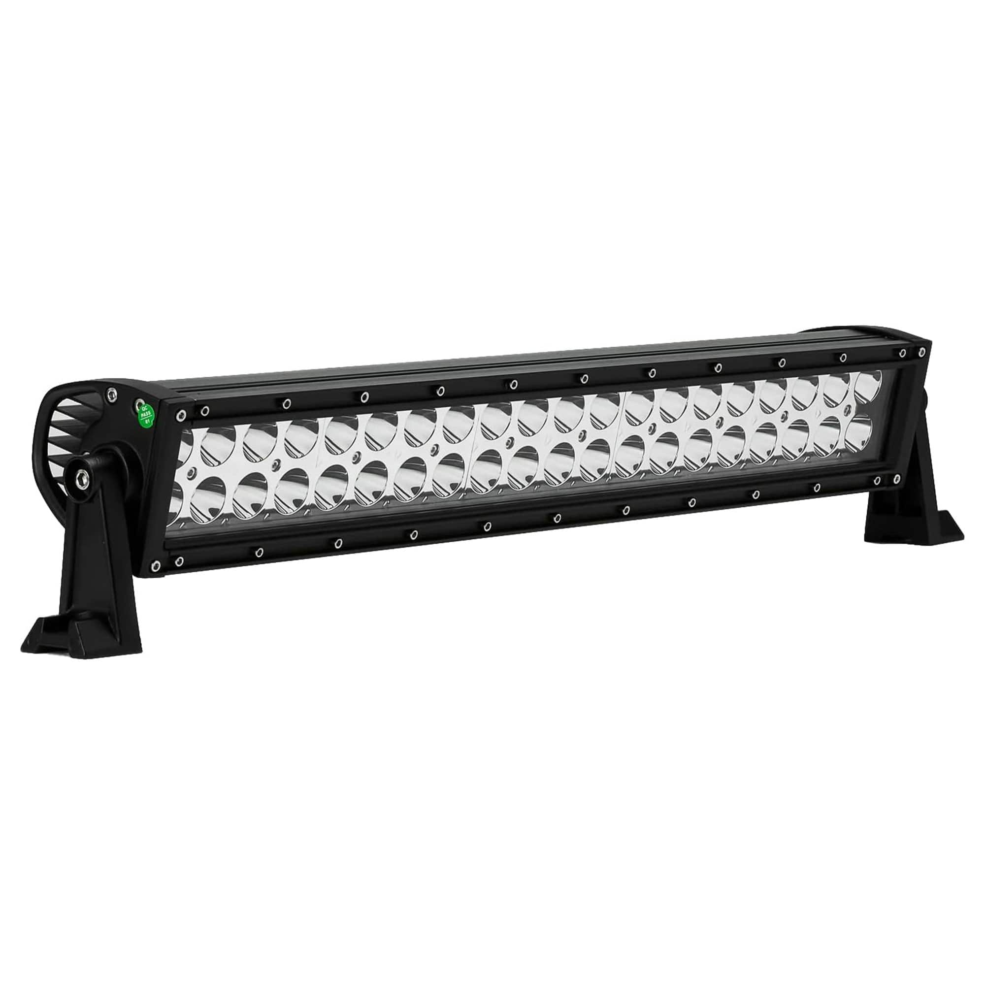 Pilot Automotive - 21.5 Inch Waterproof Dual Row Light Bar with Aluminum Housing - Black