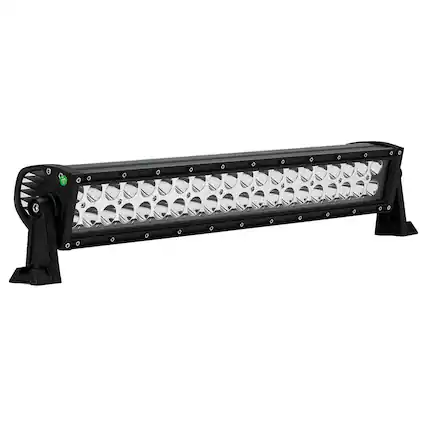 Front. Pilot Automotive - Pilot Automotive 21.5 Inch Waterproof Dual Row Light Bar with Aluminum Housing - Black.