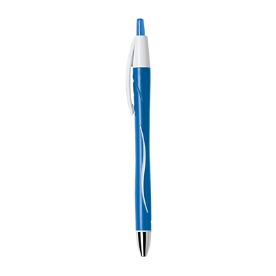 Alt View 2. BIC -  Glide Exact Retractable Ballpoint Pen, Fine Point, Blue Ink, Dozen  - Blue.