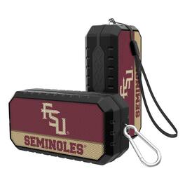 Keyscaper - Florida State Seminoles Alternate Logo End Zone Water Resistant Bluetooth Speaker - Multicolor