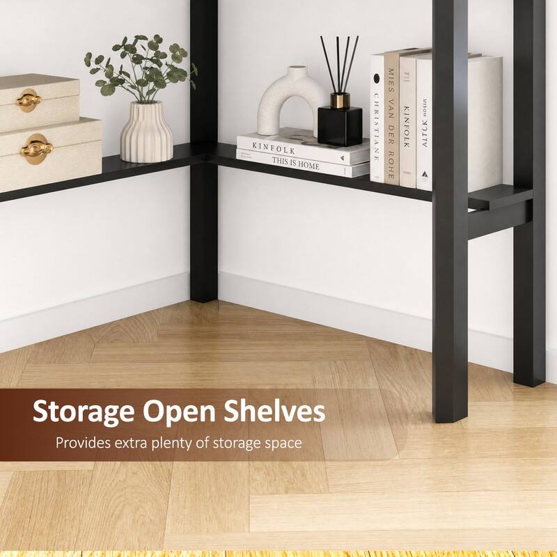 KINFOLK THIS IS HOME CHRISTIANE MIES VAN DER ROHE  
KINFOLK VISOH ALTCK  
Storage Open Shelves  
Provides extra plenty of storage space