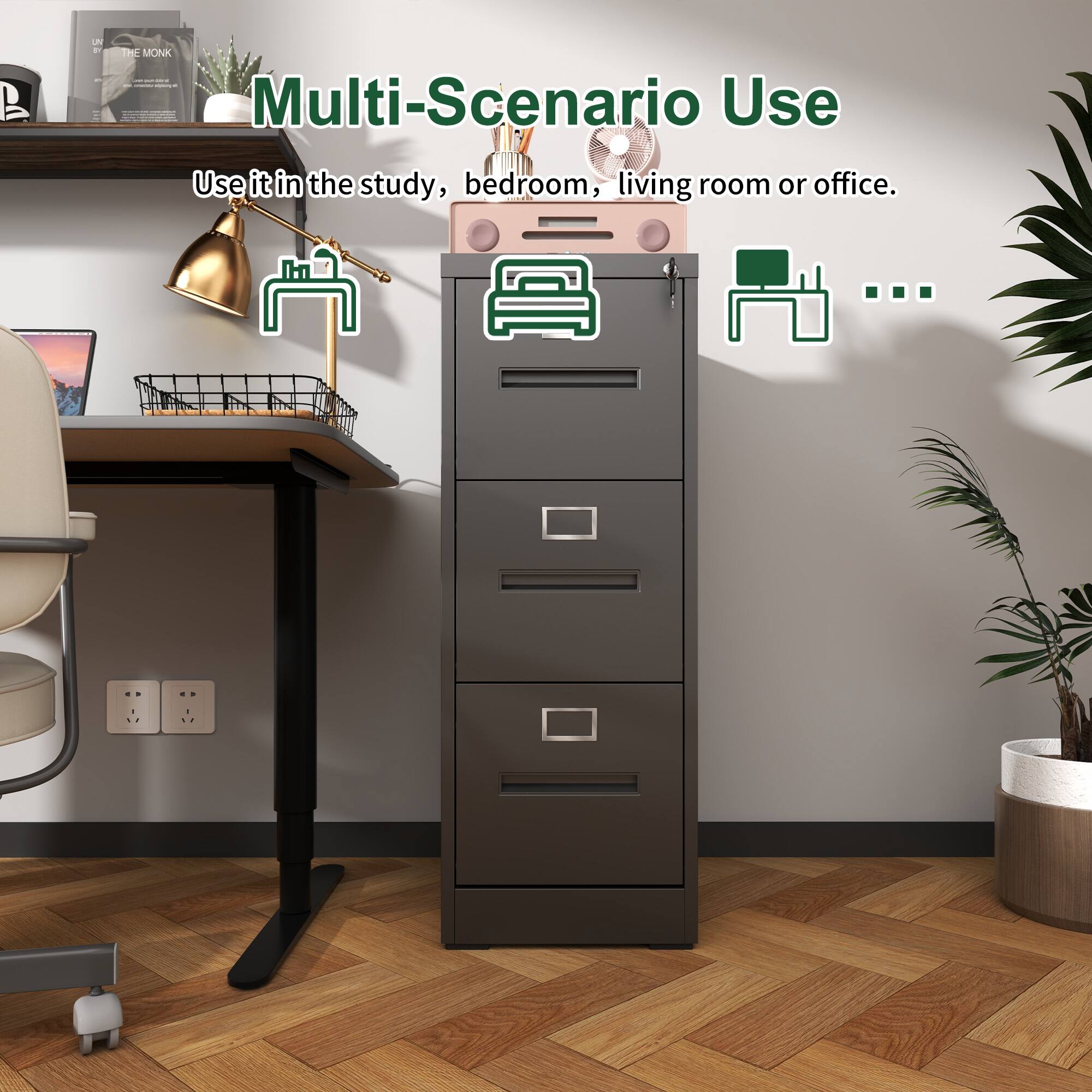 Multi-Scenario Use

Use it in the study, bedroom, living room or office.