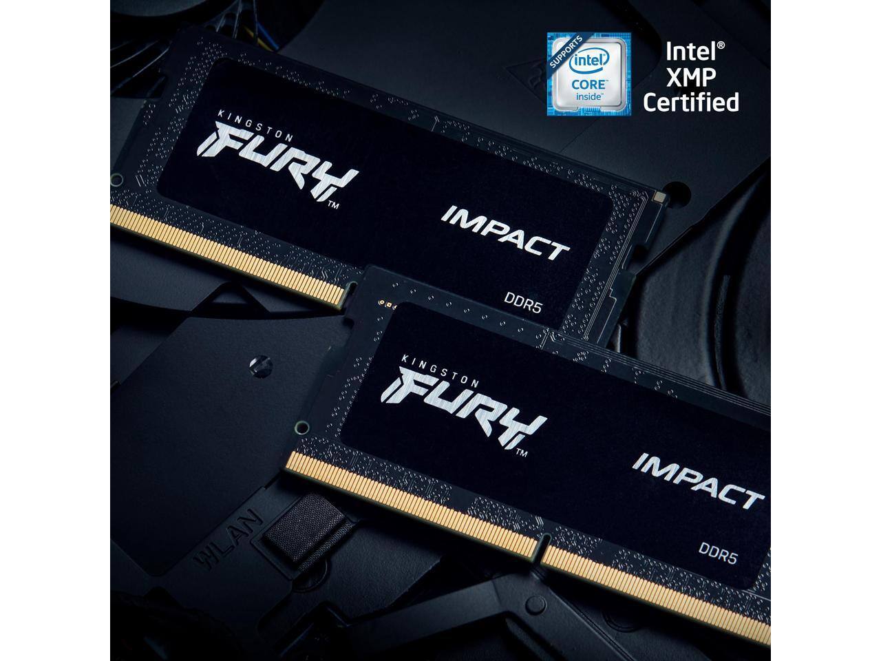 - Supports Intel Core Inside
- Intel XMP Certified
- Kingston Fury Impact DDR5
- WLAN