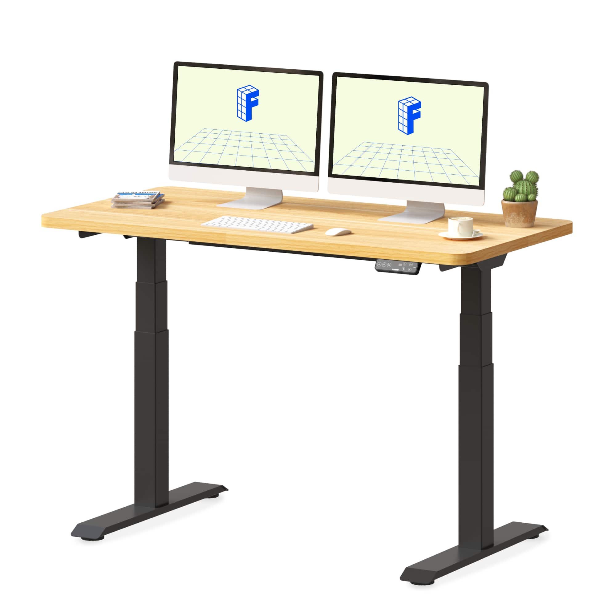 パソコンデスク FlexiSpot E7 FlexiSpot E7 48''W Electric Adjustable Standing Desk Chipboard