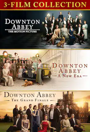 Front. Downton Abbey: 3-Film Collection - DVD.