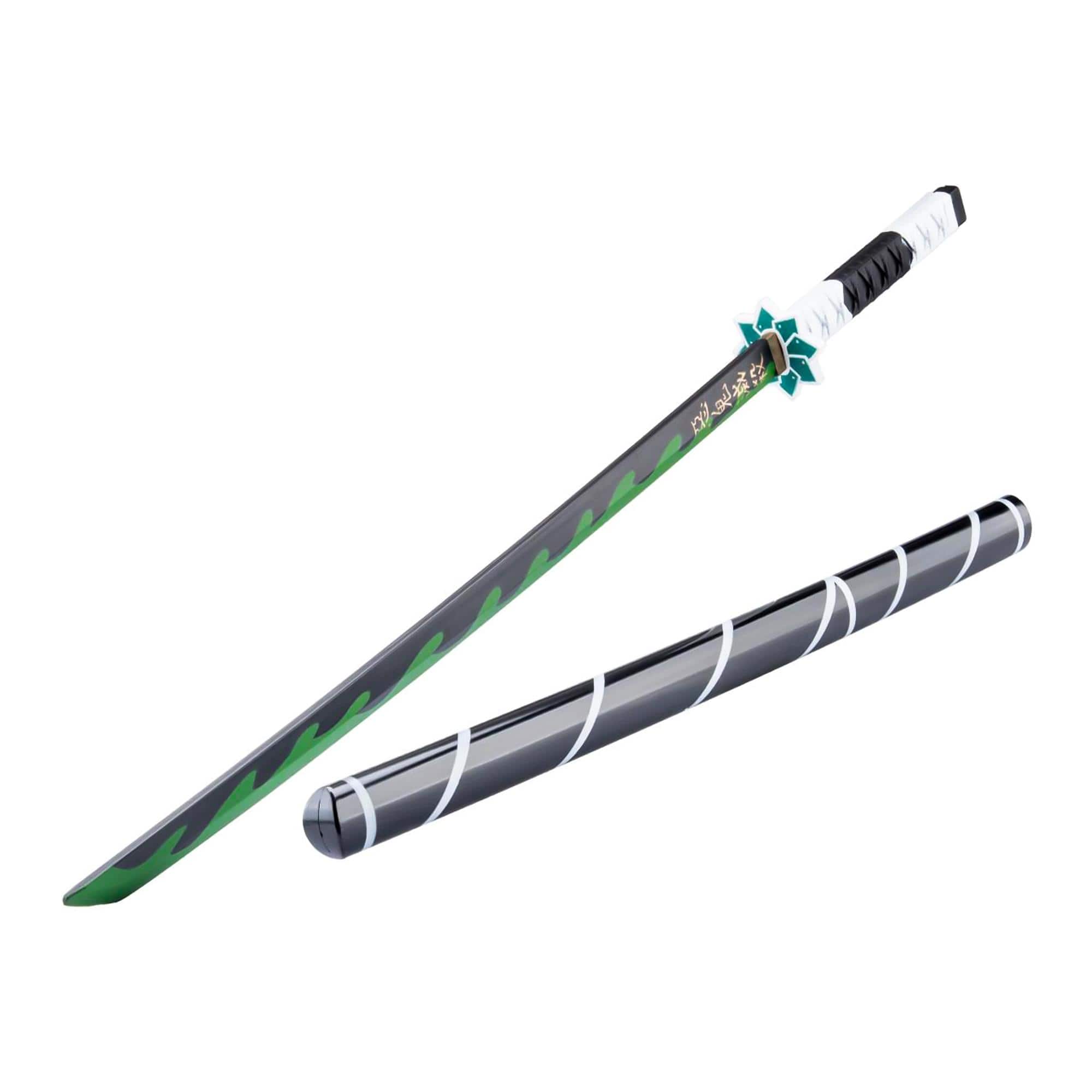 Edgework Imports - Demon Slayer Sanemi Shinazugawa 41 Inch Foam Replica Samurai Sword - Green price history on PriceWatchPro