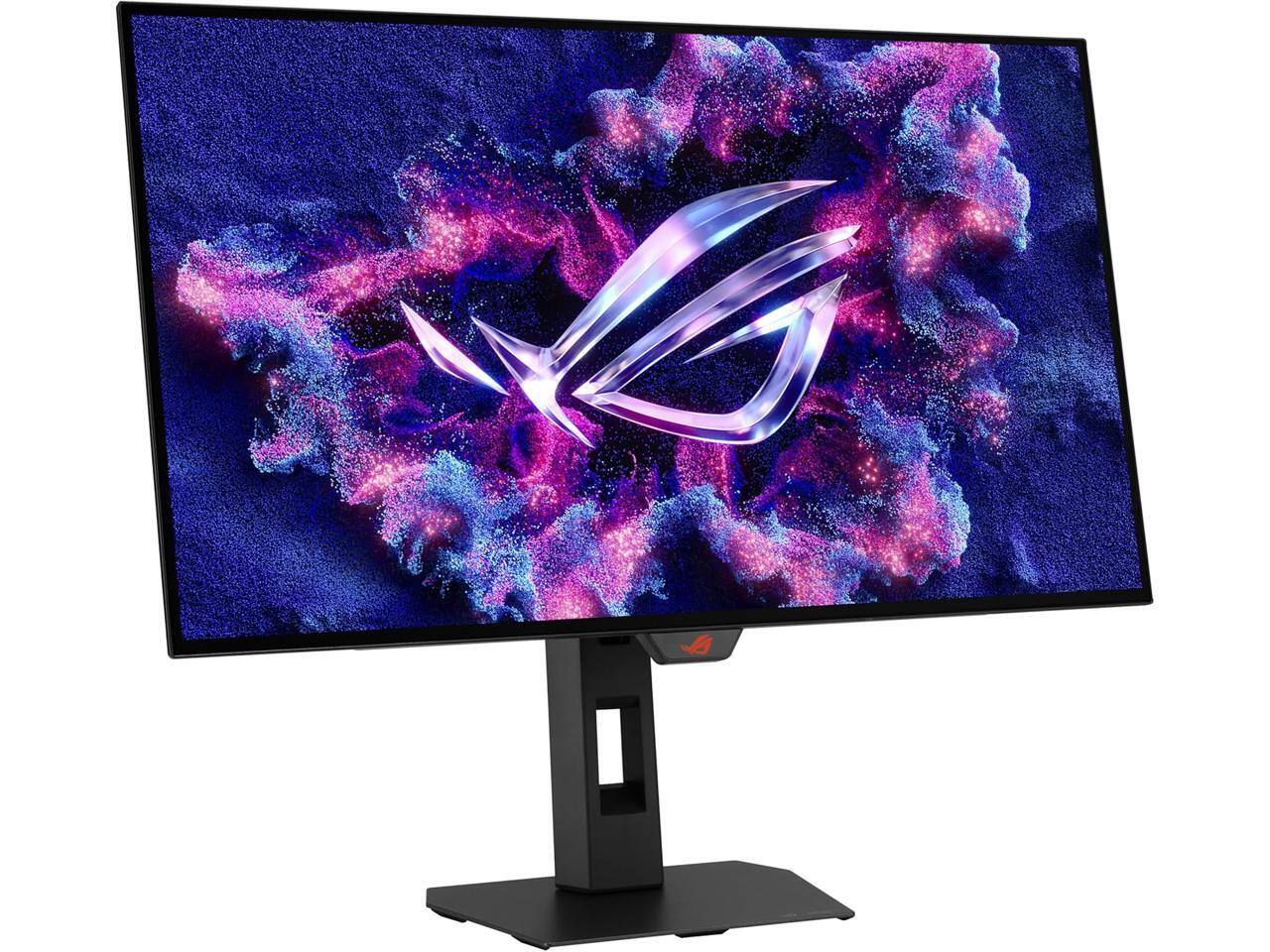 Alt View 2. ASUS - ASUS ROG Strix 27" QHD 2K 240Hz OLED Gaming Monitor with FreeSync/G-Sync HDR400, Adjustable Stand - Black.