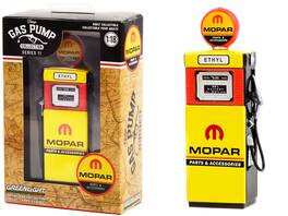 Greenlight - 1951 Wayne 505 Gas Pump "MOPAR Parts & Accessories" "Vintage Gas Pumps" Series 11 1/18 Diecast - Yellow
