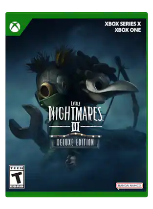 Xbox Series X | One Little Nightmares III Deluxe Edition | Teen | ESRB | Bandai Namco - T (Teen 13+)