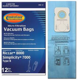 EnviroCare - Vacuum Bags for Vacuum Part #846-12 300 Pack