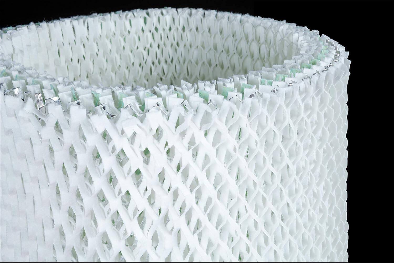 Left. HQRP - BestAir H64 Humidifier Wick Filter 2-Pack Replacement for Holmes HWF64, Sunbeam SF213, Touch Point, Bionaire, W-W Models.