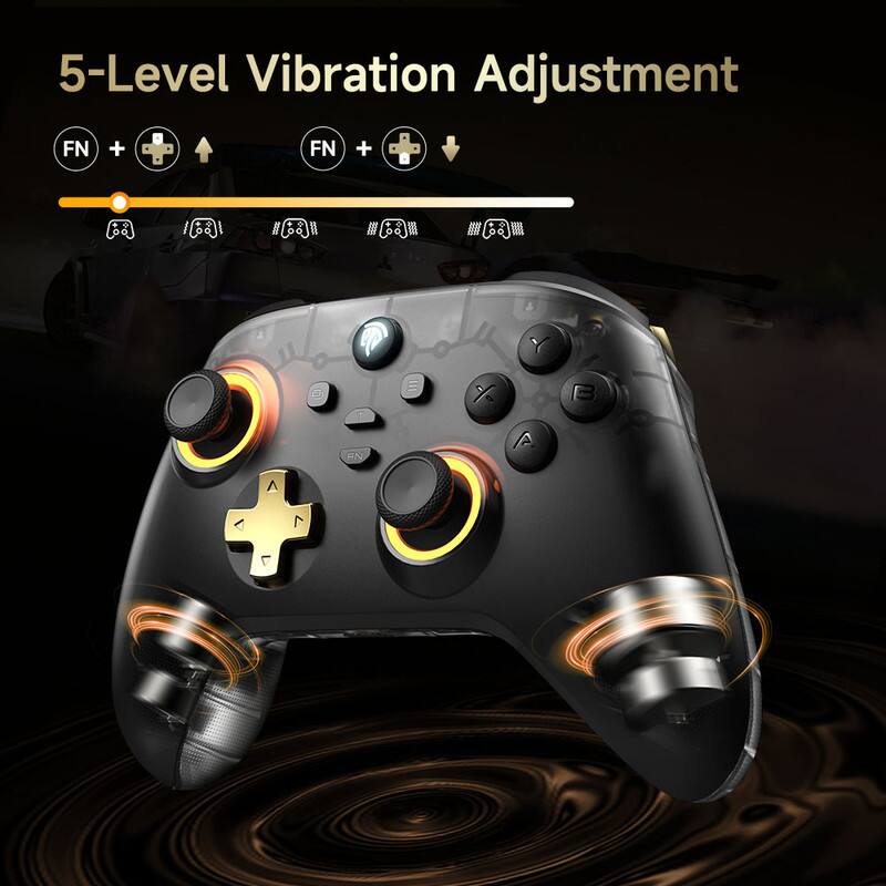 5-Level Vibration Adjustment

FN + ▲  
FN + ▼