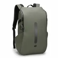 Swissdigital Design - LAMONE L LED TSA-Friendly Water-Resistant Backpack With USB Charging Port RFID Protection and Fits Up to 16″ Laptop - Dark Green - Front_Zoom
